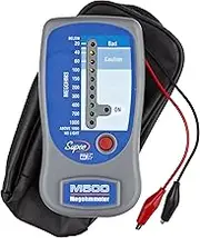 M500 Insulation Tester/Electronic Megohmmeter with Soft Carrying Case, 0 to 1000 megohms