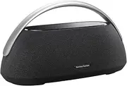 [Harman Kardon] Go + Play 3, Superior Sound Performance with Three-Way Speakers, Signature Design Elegantly Crafted with Premium Materials, Built-in Battery, Bluetooth Music Streaming, Black