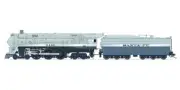 Broadway Ltd 7354 HO Scale ATSF Blue Goose 1950 Appearance Paragon4 Sound #3460
