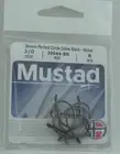 Mustad 39944BN-3/0 Black Nickel Classic Circle Hook 8CT Ringed Eye