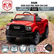 Dodge RAM Electric Ride On Car in Red