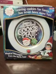 ELF ON THE SHELF SANTAS ENCHANTED COOKIE PLATE