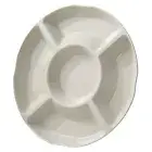 Five Compartment Fruit Plate High Temperature Resistant 5-compartment