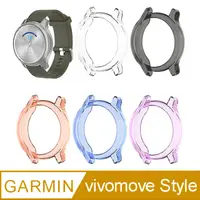 在飛比找PChome24h購物優惠-透明防撞保護套 for GARMIN vivomove St