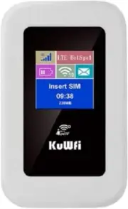 KuWFi 4G Portable WiFi Wireless Router 150Mbps Hotspot for Travel