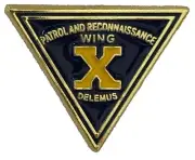 NAVY PATROL RECONNAISSANCE WING 10 X DELEMUS SQUADRON TRIANGLE METAL MAGNET PIN