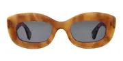 Garrett Leight DOLORES SUN EMT/BS Men's Sunglasses Tortoiseshell Size 48