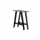 2X Rustic Dining Table Legs Steel Industrial Vintage