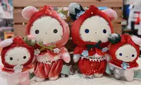 在飛比找Yahoo!奇摩拍賣優惠-日本SAN-X深情馬戲團/憂傷馬戲團草莓系列絨毛玩偶公仔/兩