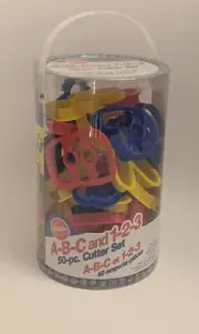 Wilton ABC and 123 50 Piece Cookie Cutter Set
