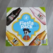 Jarritos “Bones Collection” Fiesta 12 Pack Collectable glass soda bottles