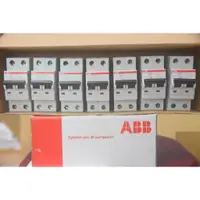 在飛比找蝦皮購物優惠-ABB 小型斷路器 S200系列 2P C曲線 6~40A，