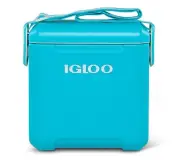 Igloo 11 QT. Hard Side Picnic Cooler w/ strap Turquoise Blue