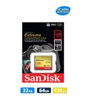 Sandisk Compact Flash Extreme & Extreme Pro Memory Cards for Nikon DSLR Cameras