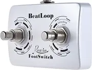 zolyet BeatLoop Dual Footswitch Foot Switch Pedal for Beat Loop Effect Pedal with 6.35mm Cable