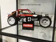 Kyosho 1/10 RC Acrylic Handmade Display Stand Ultima Turbo Scorpion Shelf Queen