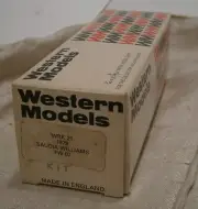 western models WRK 21 1979 Saudia Williams diecast model Boxed unbuilt 1/43
