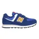 NEWBALANCE 男中童復古慢跑鞋-WIDE-574系列 N字鞋 NB PV574HBG 深藍黃白