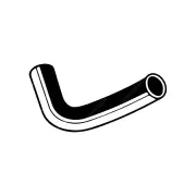 Gates Upper Radiator Hose for Volvo 164 MK I MK II 3.0L B30A W/O AC