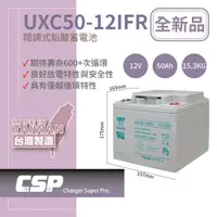 在飛比找蝦皮商城優惠-【YUASA】UXC50-12I FR 儲能深循環型電池 儲