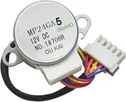MP24GA MP24GA5 Synchronous Step Swing Motor,Compatible for Midea, Hanging Air Conditioning Conditioner 24BYJ48 Swing Leaf Deflector Wind 12V(MP24GA5)