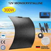 12V 300W Flexible Solar Panels Kit With 30A Controller Camping Caravan Boat