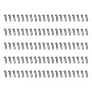 100 Pieces Chrome Gridwall Utility Hook For Grid Panel Display - Picture Notch
