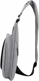[CATIEBYE] Waterproof Single Shoulder Bag Men's Sling Chest Bag Comfortable Polyester for Shopping Daily Life