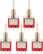 Toggle Switch Valve Mini Toggle Switch for Mechanical Valve 3PDT 9 PIN3 Position ON Off ON