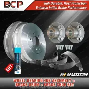 Rear Wheel Bearing Hub Ass Drum Shoe Kit for Nissan Pulsar N15 GA16DE W/O ABS