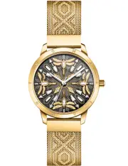 Thomas Sabo WA0422-264-207 Black Dial Gold Stainless Steel Womens Watch