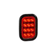 Narva 9-33V LED Model 45 Clear Lens L.E.D Stop Tail Lamp - Red Colour