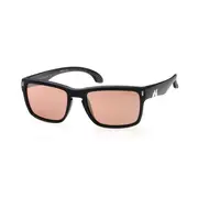 MAKO GT 9583 Matte Black Frame Copper HD Glass Lens Silver Mirror Sunglasses