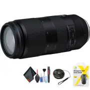 Tamron 100-400mm f/4.5-6.3 Di VC USD Lens for Nikon F for Nikon F Mount + Access