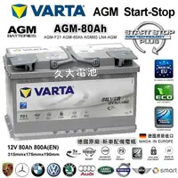 在飛比找蝦皮購物優惠-✚久大電池❚ 德國進口 VARTA F21 LN4 AGM8