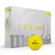 Wilson Duo Soft Golf Balls - Yellow