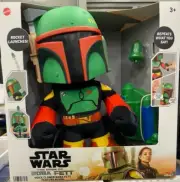 Star Wars Book of Boba Fett Voice Cloner Rocket Launcher Plush New Free Shipping