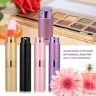 8ml Portable Mini Aluminium Glass Perfume Bottle Perfume Atomizer Travel DXS