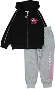 [LEE COOPER] Girl's Jogging Fille Joggers, Black, Taille Unique, Black, One Size