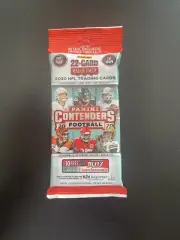 2020 Panini Contenders Football 22 Card Value Pack Burrow Cello