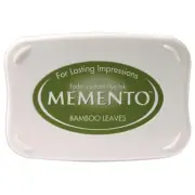 Tsukineko Memento Dye Ink Pad Fade Resistant Stamping Pad - Cottage Ivy Green