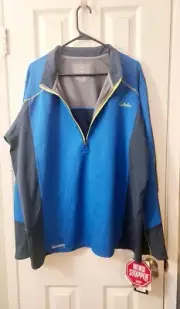 CABELAS XPG Size 2XL Mens WINDSTOPPER 1/2 Zip Performance Shirt Thumbhole Jacket