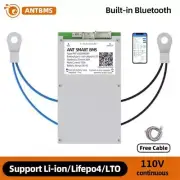 ANT Smart BMS 3S 4S 275A LiFePo4 Li-ion LTO Battery Board w/Equalizer lot