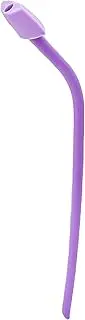 LipSip. Sip from a Straw Without pursing Your Lips to Help Prevent Lip Lines & Wrinkles. Includes Detachable LipSip, Reusable Silicone Straw & Cleaner. BPA-Free Dishwasher Safe Ecofriendly (Lavender)
