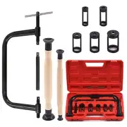 13Pcs Black Valve Spring Compressor Tools Assortment Kit, Including 5Pcs