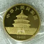 售75000元~1988熊貓純金金幣一盎司