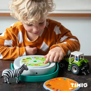 Timio 音育點讀學習機, 啟蒙套組｜內含 5 張遊戲盤 (國際版 8 國語言)【安琪兒婦嬰百貨】