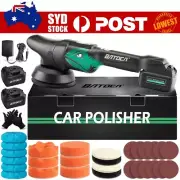 BATOCA S2 Cordless Car Polisher Buffer Sander Dual Action Polish Machine 125mm A