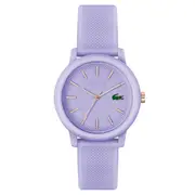 Lacoste Silicone Purple Dial Women's Watch - 2001317