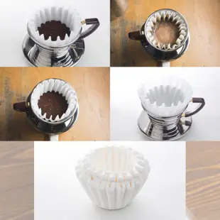 Kalita│Driver 波浪型濾紙/蛋糕型濾紙 100入 酵素漂白 KWF-155、KWF-185